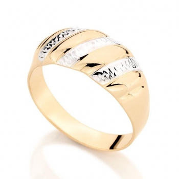 Anel com Aplicação em Rhodium - Rommanel