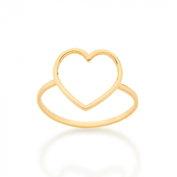 Anel com Coração - Rommanel
