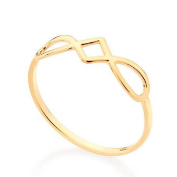 Anel Skinny Infinito - Rommanel