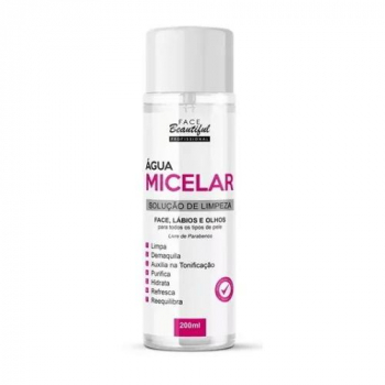 Água Micelar 200ml - Face Beautiful
