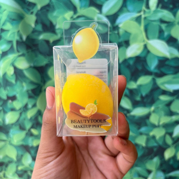 Esponja Para Maquiagem Em Formato de Fruta