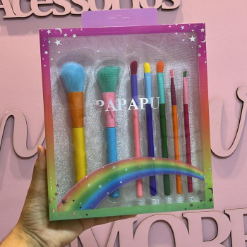 Kit de Pincel Colorido - Papapu