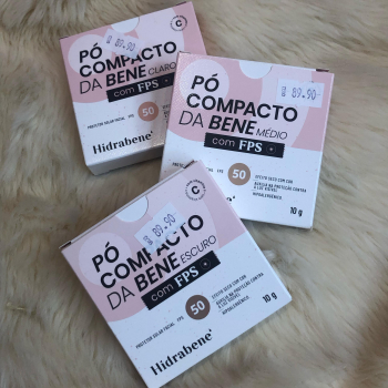 Pó compacto - Hidrabene Da Bene Médio