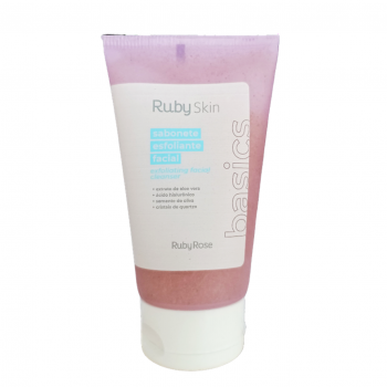 Sabonete esfoliante facial Basics -Ruby Rose