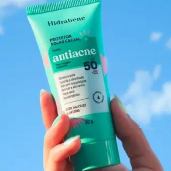 Protetor Solar Antiacne FPS 50-Hidrabene
