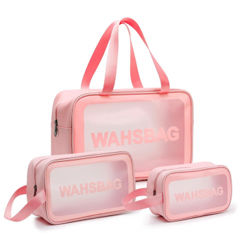 Kit 3 Necessaire-Wash Bag