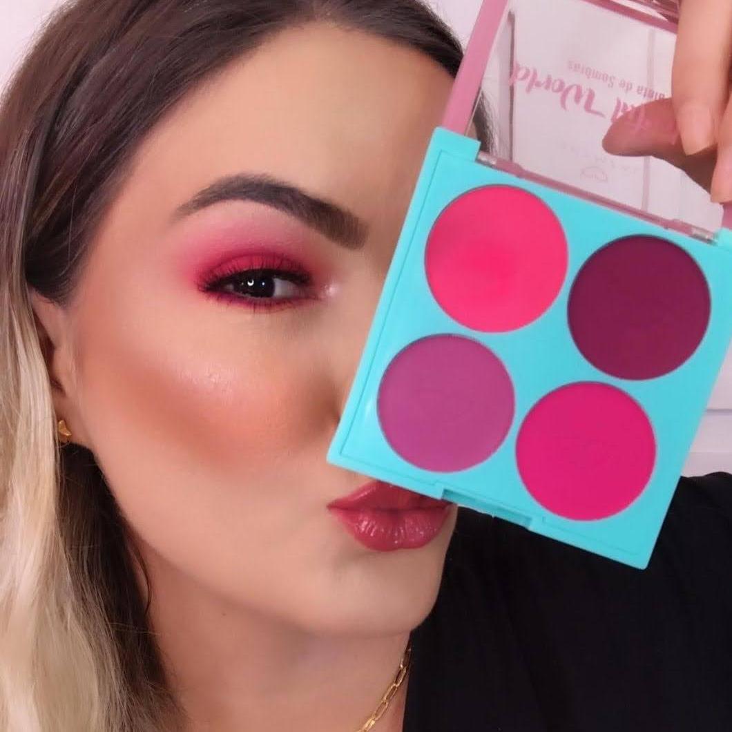 Paleta de Sombras Colorful World - Jasmyne