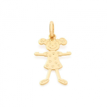 Pingente Menina - Rommanel