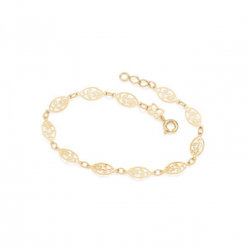 Pulseira com flores - Rommanel